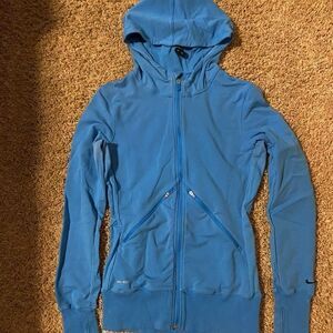 Nike zippered hoodie size S